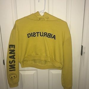 Cropped Amnesia hoodie